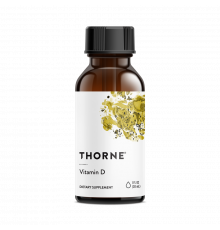 Витамин Д, Vitamin D, Thorne, 30 мл