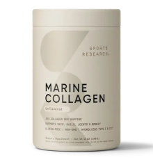 Морской коллаген, Marine Collagen Peptides, Sports Research, 340 г