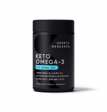 Кето Омега, Keto omega, Sports Research, 120 капсул