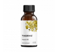 Витамин K2, Vitamin K2, Thorne, 30 мл