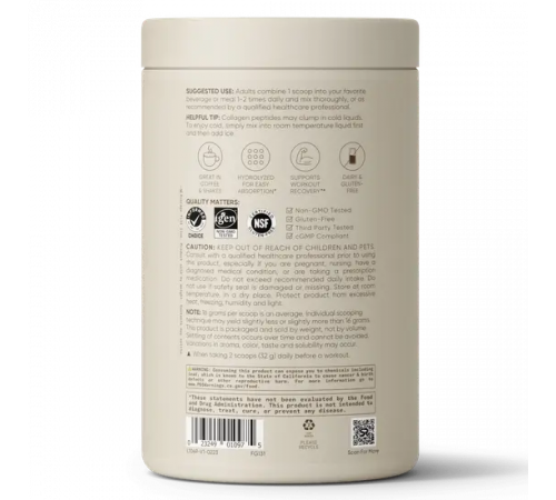 Коллаген "Тёмный шоколад", Collagen Peptides Dark Chocolate, Sports Research, 640 гр