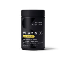 Витамин Д3, Vitamin D3, Sports Research, 360 капсул