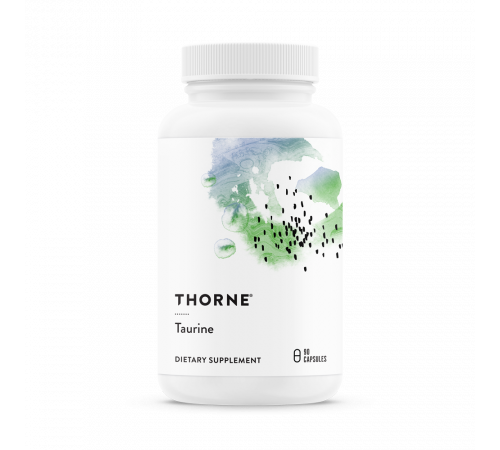 Таурин, Taurine, Thorne, 90 капсул