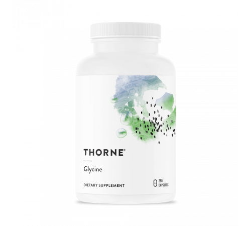 Глицин, Glycine, Thorne, 250 капсул