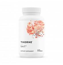 Силимарин, Артишок, Куркума, S.A.T. комплекс, Thorne, 60 капсул