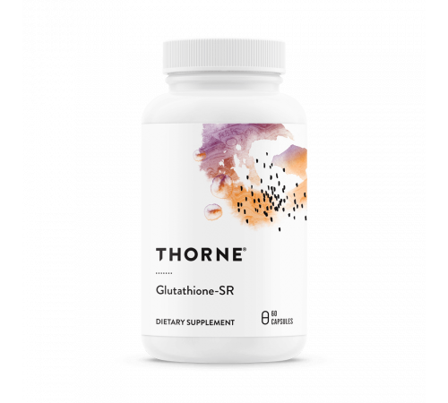 Антиоксидант Глутатион-SR, Glutathione-SR, Thorne, 60 капсул