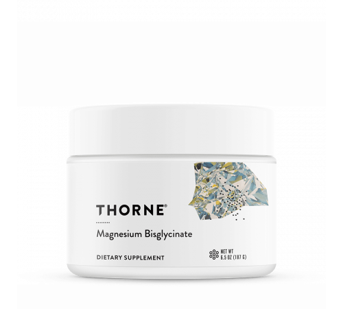 Бисглицинат магния, Magnesium Bisglycinate, Thorne, 187 г