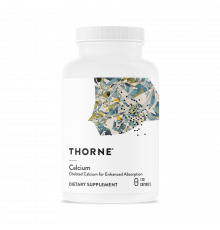 Кальций, Calcium DiCalcium Malate, Thorne, 120 капсул