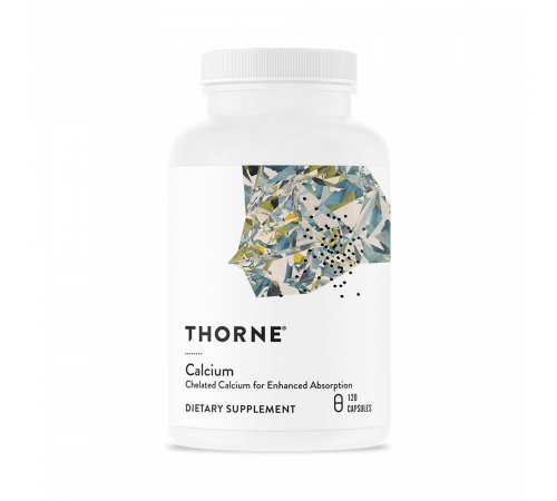 Кальций, Calcium DiCalcium Malate, Thorne, 120 капсул