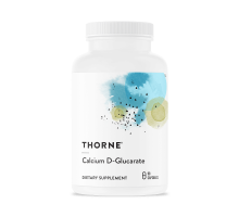 D-глюкарат кальция, Calcium D-Glucarate, Thorne, 90 капсул
