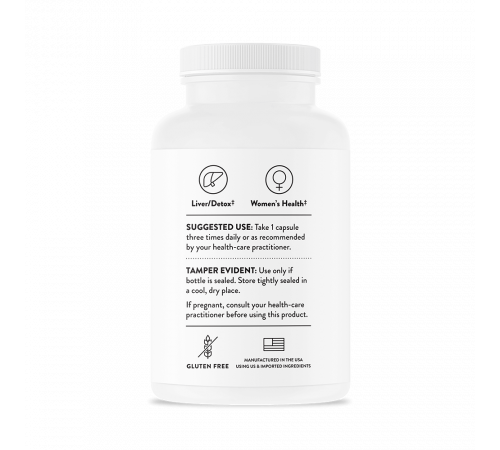 D-глюкарат кальция, Calcium D-Glucarate, Thorne, 90 капсул