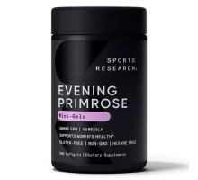 Масло примулы вечерней, Evening Primrose Oil, Sports Research, 240 капсул