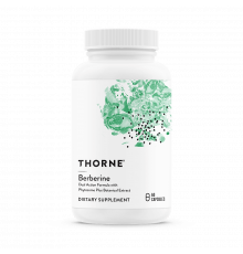 Берберин, Berberine Dual Action Formula, Thorne, 60 капсул