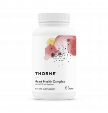 Комплекс для поддержки сердца с коэнзимом Q10, Heart Health Complex, Thorne, 90 капсул