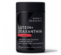 Лютеин и зеаксантин, Lutein + Zeaxanthin, Sports Research, 120 капсул