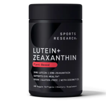 Лютеин и зеаксантин, Lutein + Zeaxanthin, Sports Research, 120 капсул