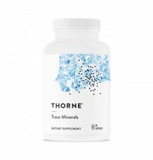 Микроэлементы Trace Minerals, Thorne, 90 капсул