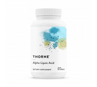 Альфа-липоевая кислота, Alpha-Lipoic Acid, Thorne, 60 капсул