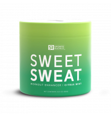 Спортивная мазь с ароматом цитруса и мяты, Jar XL Citrus Mint, Sweet Sweat, 383 г
