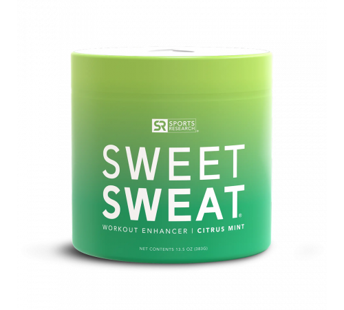 Спортивная мазь с ароматом цитруса и мяты, Jar XL Citrus Mint, Sweet Sweat, 383 г