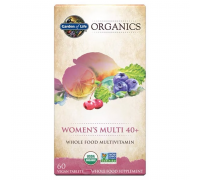 Мультивитамины для женщин 40+, Women's Multi 40+, Garden of Life, 60 вегетарианских таблеток