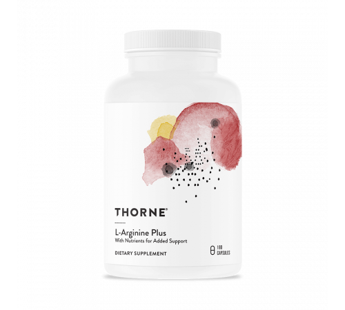 L-Аргинин плюс, L-Arginine Plus, Thorne, 180 капсул
