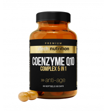Коэнзим Q10, Coenzyme Q10, aTech Nutrition Premium, 60 желатиновых капсул