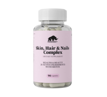 Комплекс для кожи, волос и ногтей, Skin, Нair & Nails Complex, Prime Kraft, 90 капсул