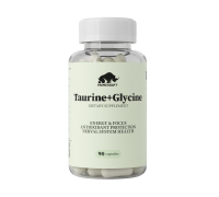 Таурин + Глицин, Taurine + Glycine, Prime Kraft, 90 капсул
