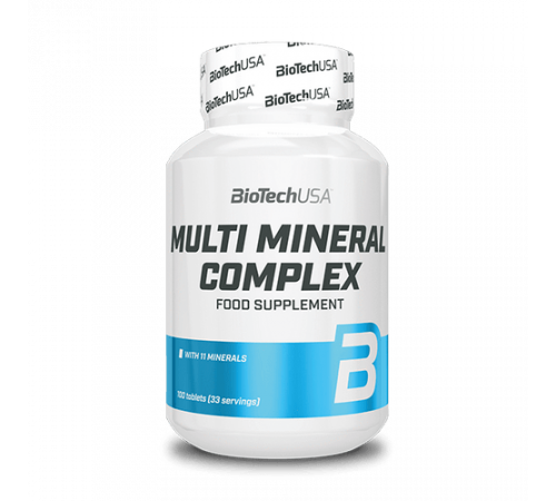 Мульти минеральный комплекс, Multi Mineral Complex, BioTechUSA, 100 таблеток
