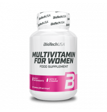 Мультивитамины для женщин, Multivitamin for Women, BioTechUSA, 60 таблеток