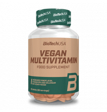 Мультивитамин веган, Vegan Multivitamin, BioTechUSA, 60 таблеток