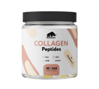Гидролизованный говяжий коллаген, Hydrolyzed Collagen, Prime Kraft, 240 капсул
