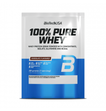 100% Протеин "Шоколад", 100% Pure Whey Chocolate, BioTechUSA, 454 г