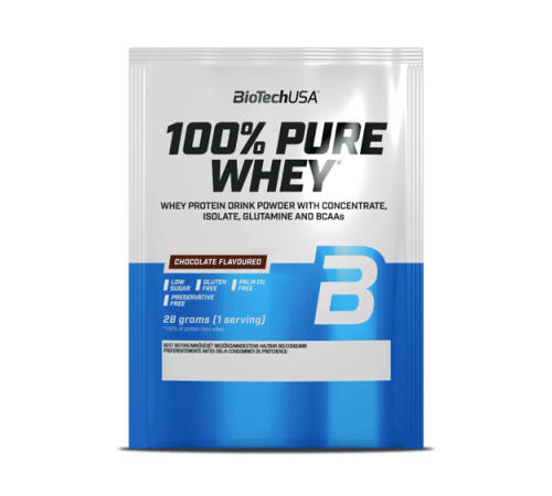 100% Протеин "Шоколад", 100% Pure Whey Chocolate, BioTechUSA, 454 г