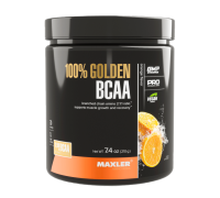 Аминокислотный комплекс БЦАА Апельсин, Golden BCAA Orange, Maxler, 210 г