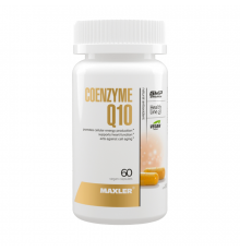 Коэнзим Q10, Coenzyme Q10, Maxler, 60 вегетарианских капсул