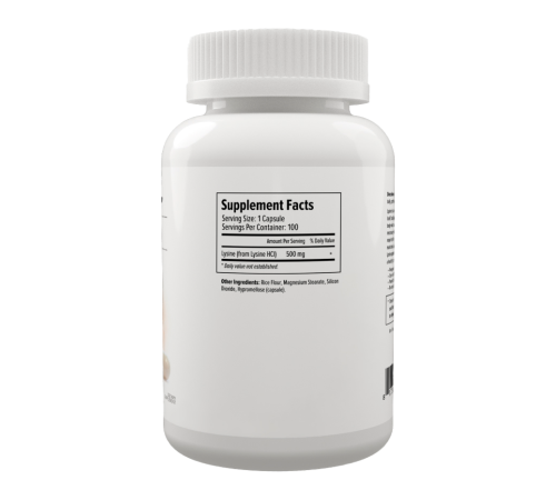 Лизин, Lysine, Maxler, 100 вегетарианских капсул