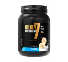Протеин Ваниль, Golden 7 Protein Blend 2 lb Vanilla Ice Cream, Maxler, 907 г