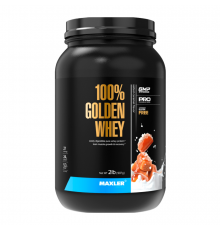 Сывороточный протеин Соленая карамель, Golden Whey 2 lb Salted Caramel, Maxler, 907 г