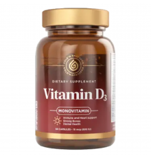 Витамин Д3, Vitamin D3, Apotheka, 60 капсул