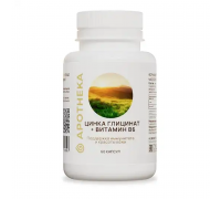 Цинка Глицинат + Витамин В6, Zinc Glycinate + Vitamin B6, Apotheka, 60 капсул