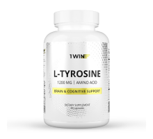 L-тирозин, L-Tyrosine 1200 mg, 1Win,  90 капсул