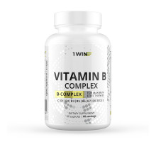 Комплекс Витаминов группы В, Vitamin B Complex, 1Win, 60 капсул