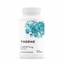 Метилфолат, 5-MTHF, Thorne, 30 капсул