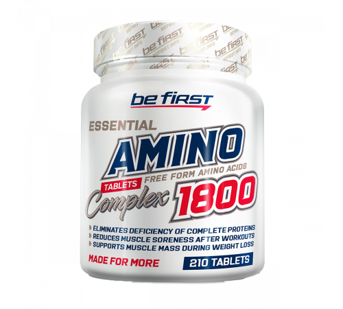 Незаменимые аминокислоты Amino, Be First, 210 таблеток