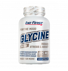 Глицин, Glycine, Be First, 120 капсул