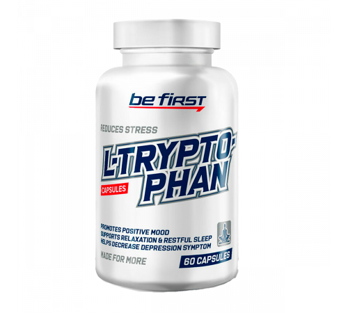 Л-триптофан, L-Tryptophan, Be First, 60 капсул