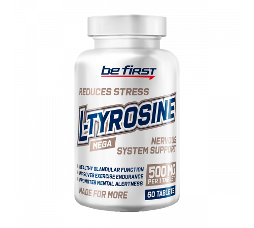 Л-тирозин, L-Tyrosine, Be First, 60 таблеток