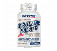Цитруллина малат, Citrulline Malate, Be First, 120 капсул